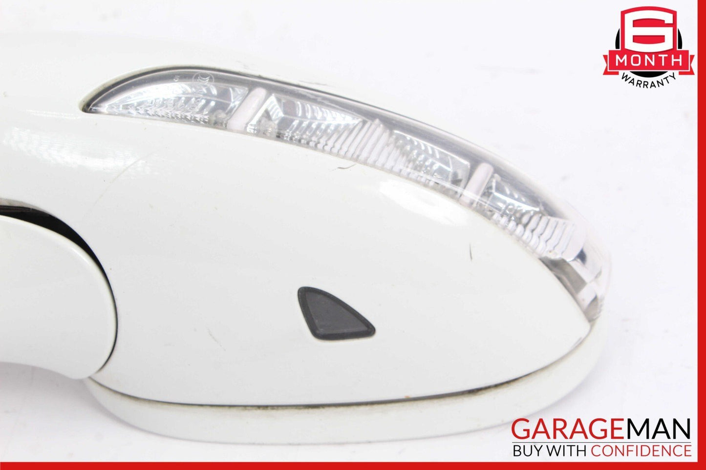 07-09 Mercedes W216 CL550 CL600 Front Left Side Mirror Door Rear View White OEM
