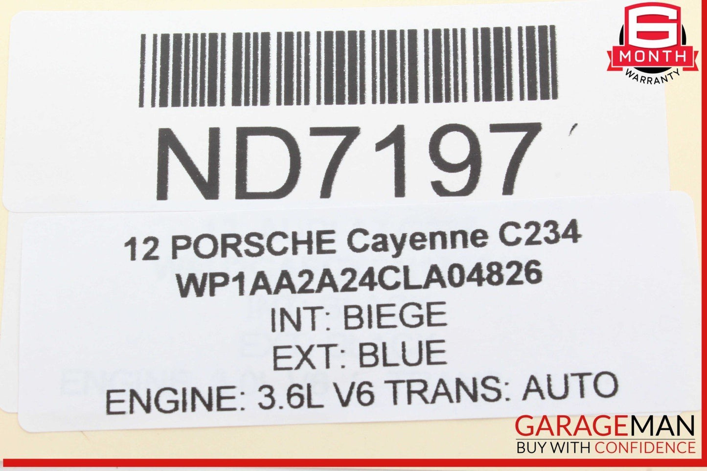 11-18 Porsche Cayenne 958 Front Left Driver Side Seat Control Switch 7PP959747N