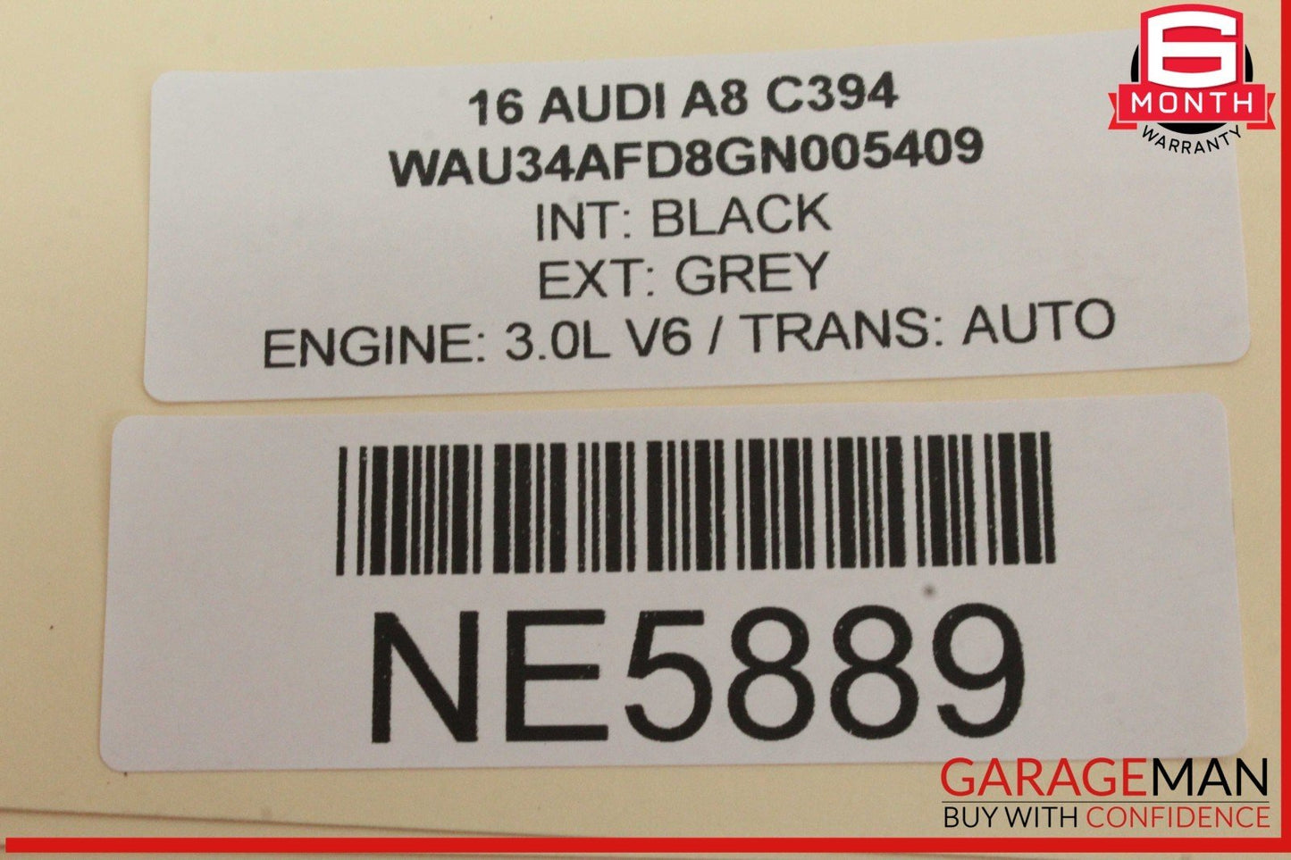 09-18 Audi A8 A7 Rear Right or Front Left Window Regulator Motor 8K0959801B OEM