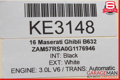 14-17 Maserati Ghibli Front Left Driver Side Dash A/C AC Air Vent Trim Panel OEM