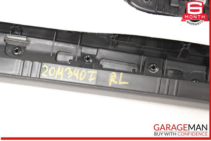 19-24 BMW M340i 330i G20 Rear Left Driver Side Door Cover Panel Black OEM