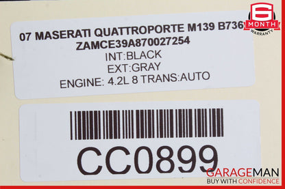 06-10 Maserati Quattroporte M139 Rear Left Side Spindle Knuckle Hub OEM