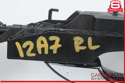 12-18 Audi A7 A6 Rear Left Driver Side Exterior Door Handle Black 4H0837885 OEM