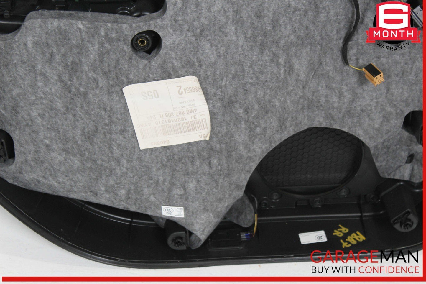 17-19 Audi Q7 Rear Right Passenger Side Interior Door Panel Trim OEM