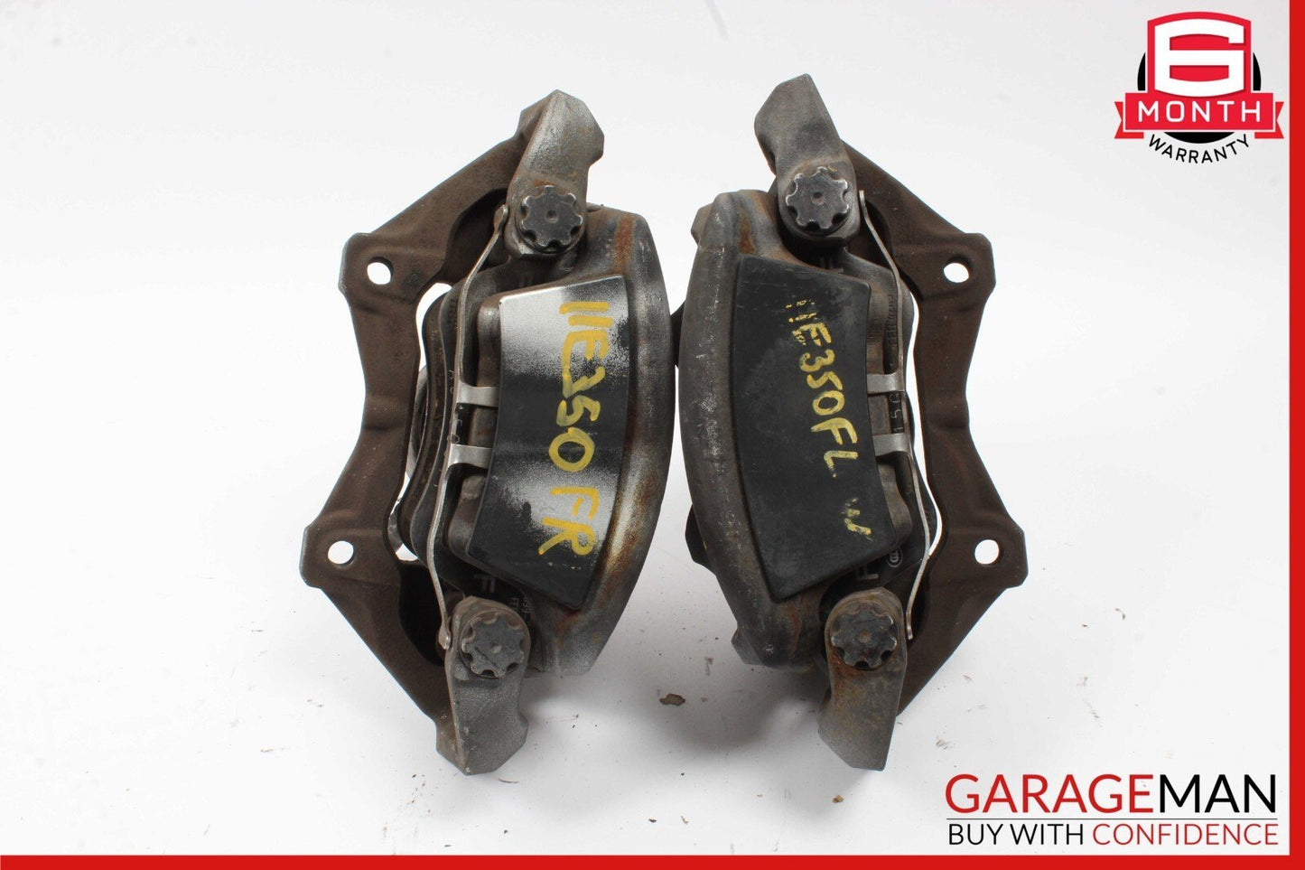 08-18 Mercedes W212 E350 C350 Front Brake Calipers Left and Right Set of 2 Pc