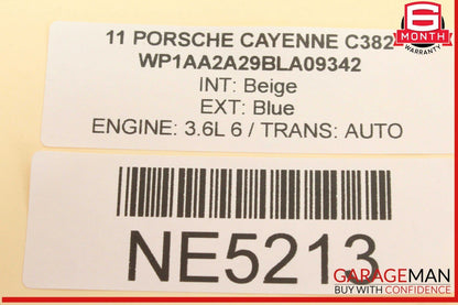 11-18 Porsche Cayenne 958 Rear Glass Wiper Motor Valeo 7P5955711 OEM