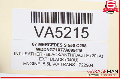 07-14 Mercedes W221 S550 S400 Front Right Wheel Carrier Spindle Knuckle Hub OEM
