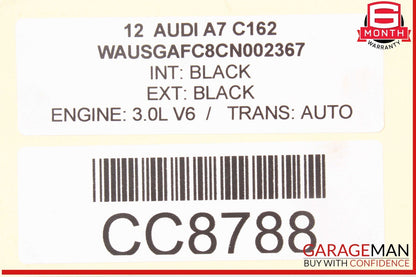 11-12 Audi A7 A8 Quattro Automatic Transmission Assembly OEM 120k
