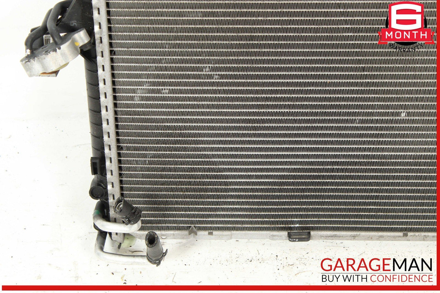 03-06 Porsche Cayenne 955 Engine Motor Cooling Radiator AC A/C Condenser Assy