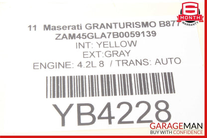 08-19 Maserati GranTurismo M145 Front Left Driver Side Seat Belt OEM