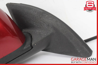 11-12 Nissan Leaf Front Right Passenger Side Door Rear View Mirror Red OEM