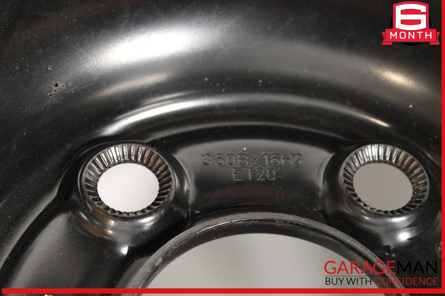 08-14 Mercedes W204 C250 C300 Emergency Spare Tire Donut Wheel Rim 125 90 16"