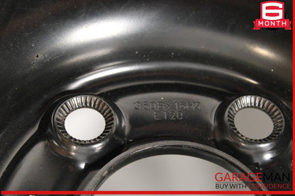 08-14 Mercedes W204 C250 C300 Emergency Spare Tire Donut Wheel Rim 125 90 16"