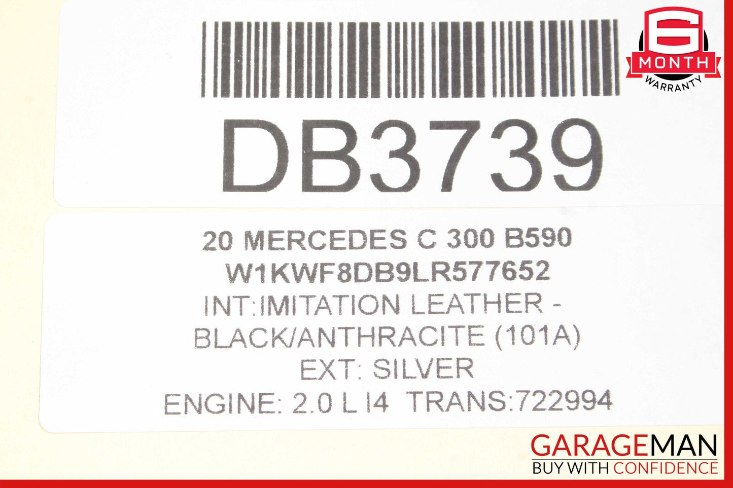 15-20 Mercedes W205 C300 Fuel Gas Tank Reservoir Assembly OEM