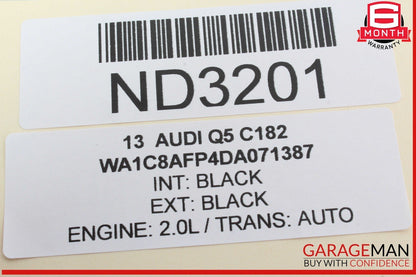 09-17 Audi Q5 A4 A5 Front Upper Interior Overhead Dome Light Lamp Switch OEM