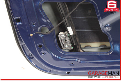 08-17 Audi A5 S5 Front Left Driver Side Door Shell Blue OEM