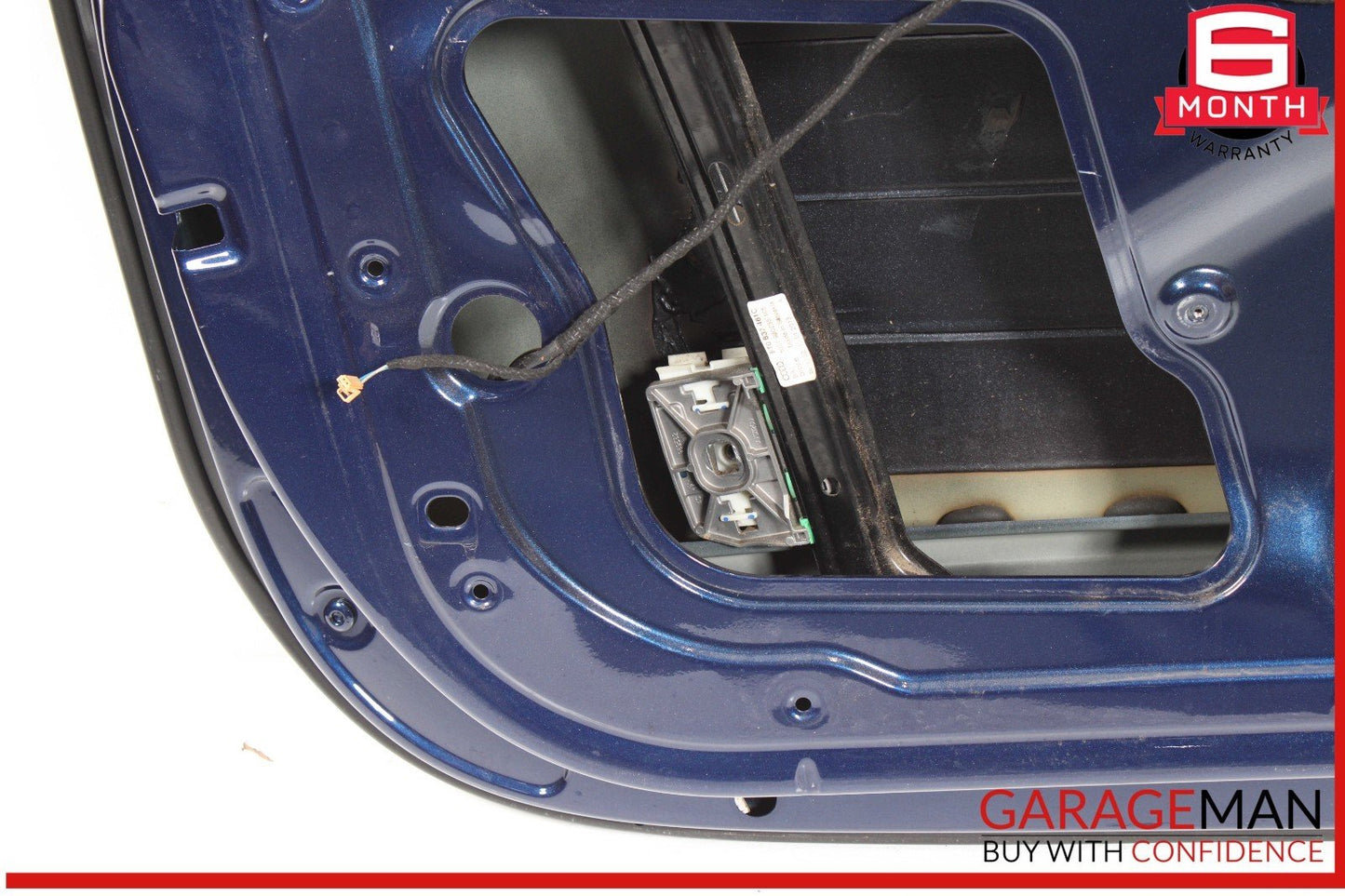 08-17 Audi A5 S5 Front Left Driver Side Door Shell Blue OEM