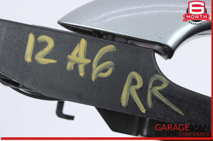 12-18 Audi A6 A7 Right Passenger Side Exterior Door Handle Gray 4H0837886 OEM