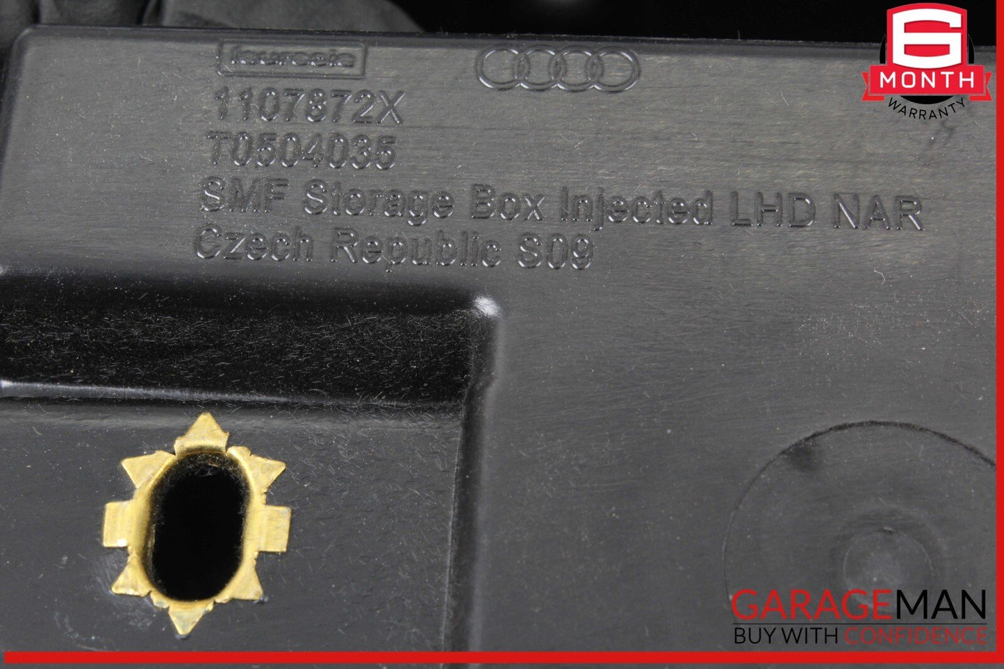 17-20 Audi S3 A3 Front Right Side Dash Glove Box Storage Compartment Black OEM