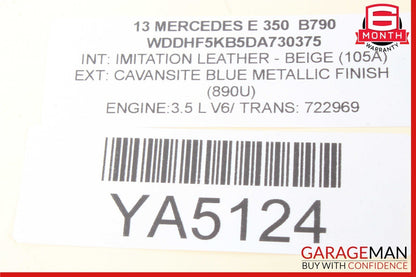 10-13 Mercedes W212 E350 Speedometer Odometer Instrument Cluster 2129001714 OEM