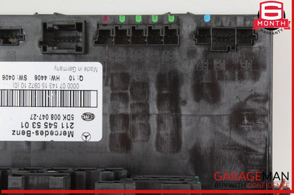 03-11 Mercedes W211 E320 CLS350 Trunk Fuse Relay Box Control Module OEM