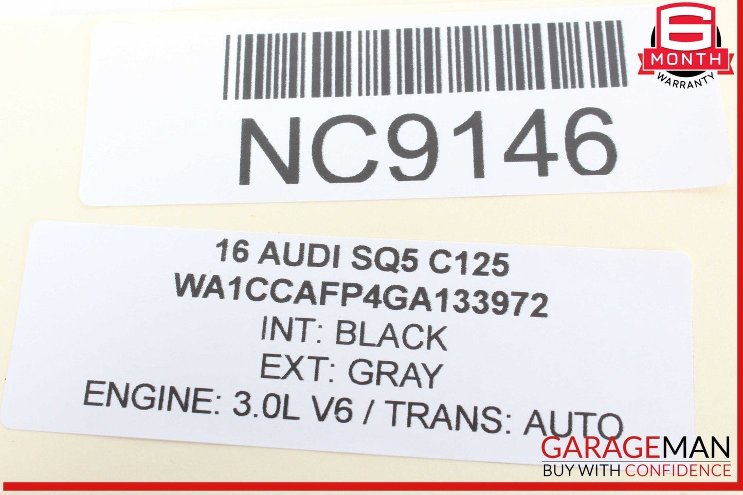 13-17 Audi SQ5 Q5 Front Upper Interior Overhead Dome Light Lamp Switch OEM