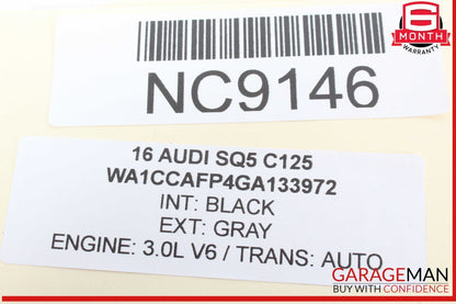 13-17 Audi SQ5 Q5 Front Upper Interior Overhead Dome Light Lamp Switch OEM