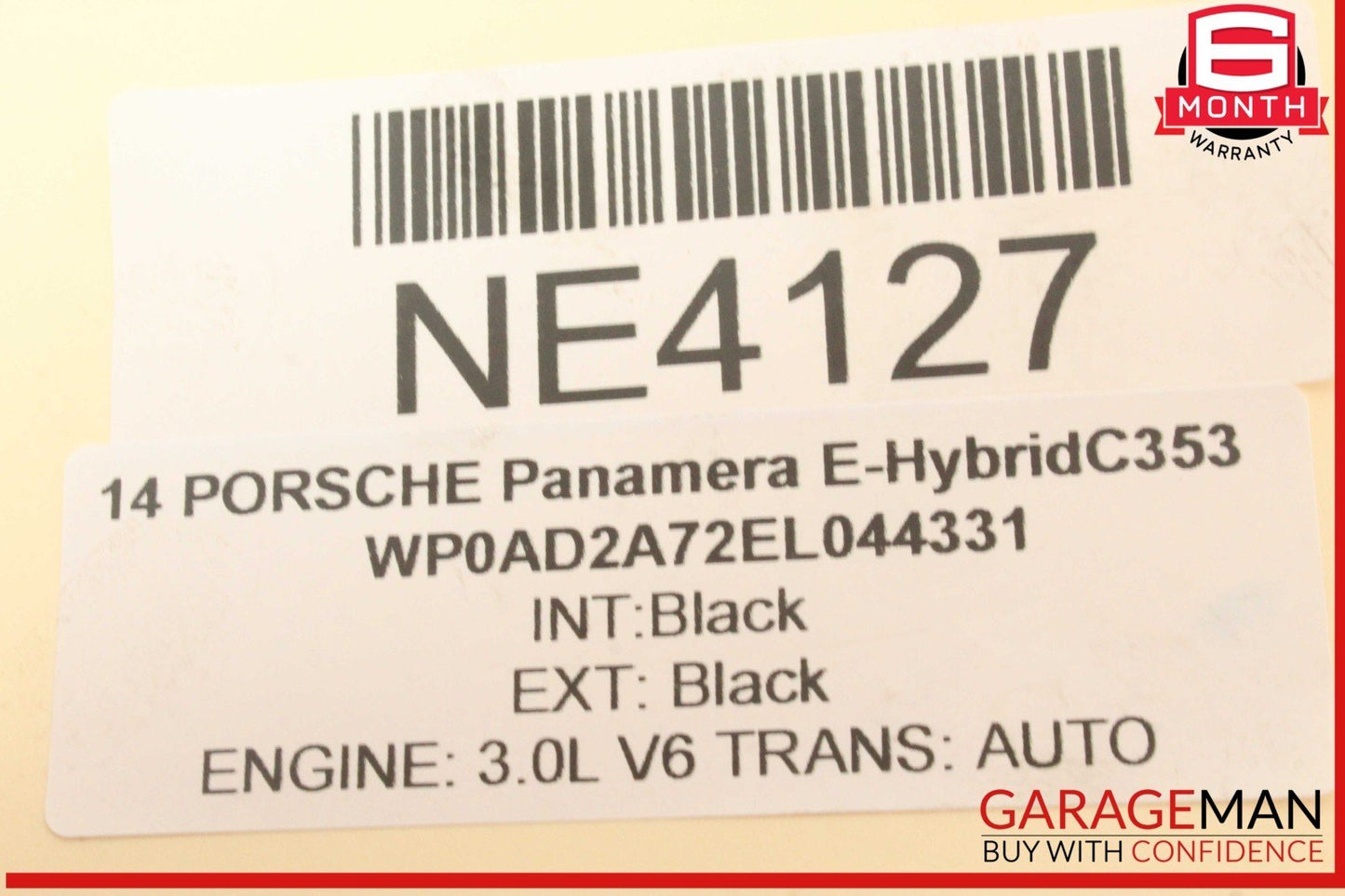 14-16 Porsche Panamera 970 E-Hybrid HV Battery Distribution Wire Cable w/ Module
