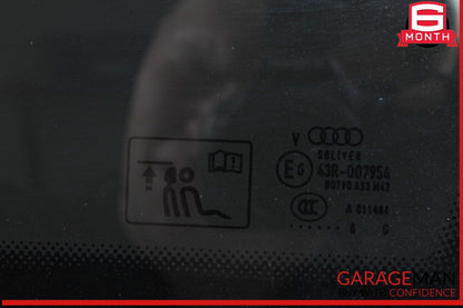 17-24 Audi Q7 Rear Right Passenger Side Quarter Window Glass 4M0845298C OEM