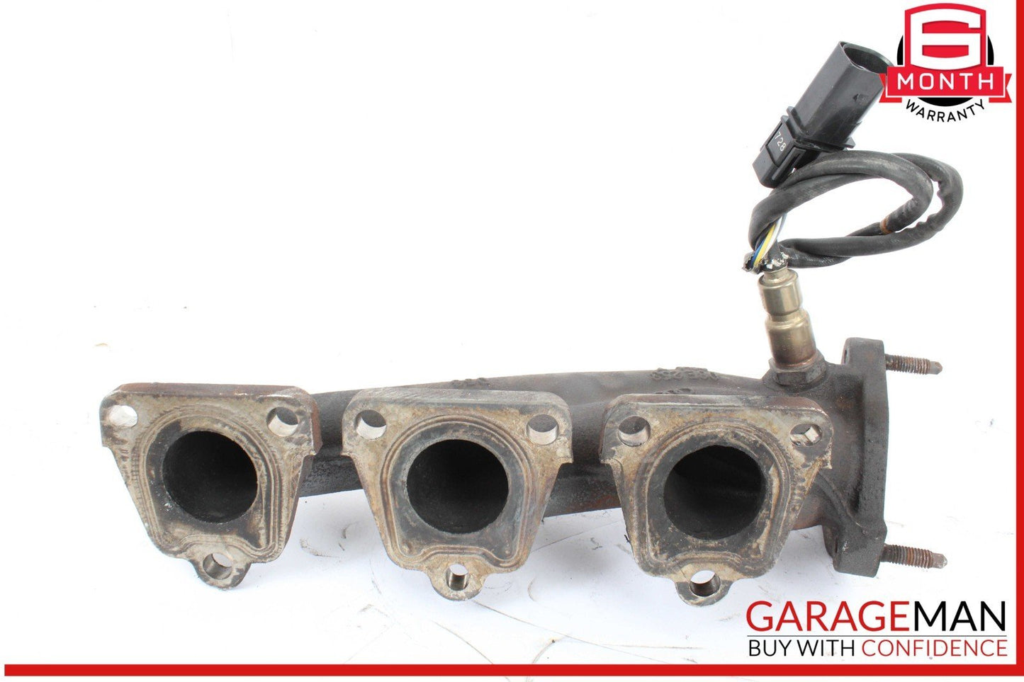 14-17 Audi SQ5 Left and Right Side Exhaust Manifold Header Set of 2 OEM