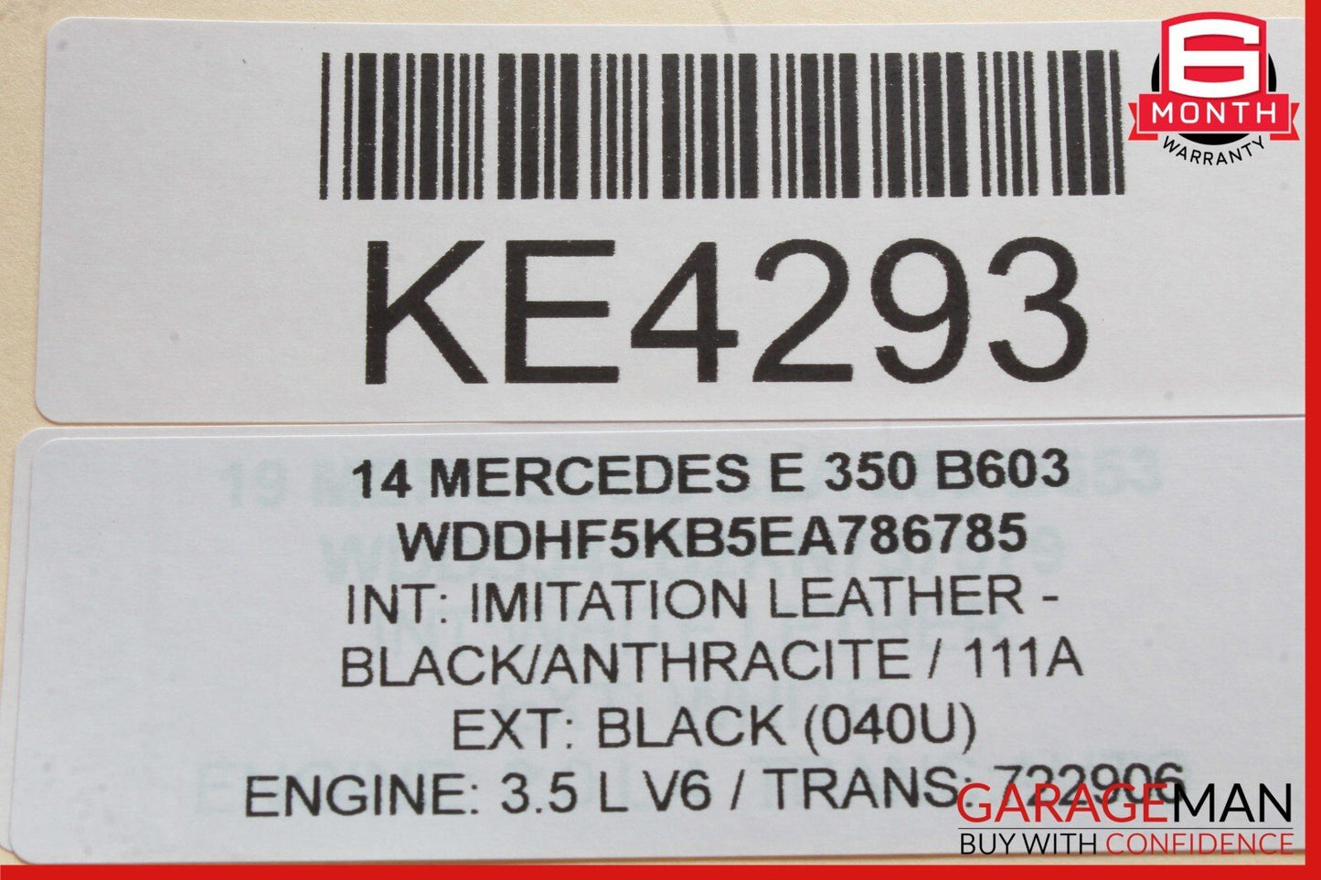 08-18 Mercedes E350 CLS400 SLK350 Front Left Side Seat Control Module Unit OEM
