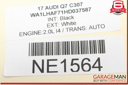 17-24 Audi Q7 Rear Left Driver Side Window Regulator Motor Bosch 8W0959802 OEM