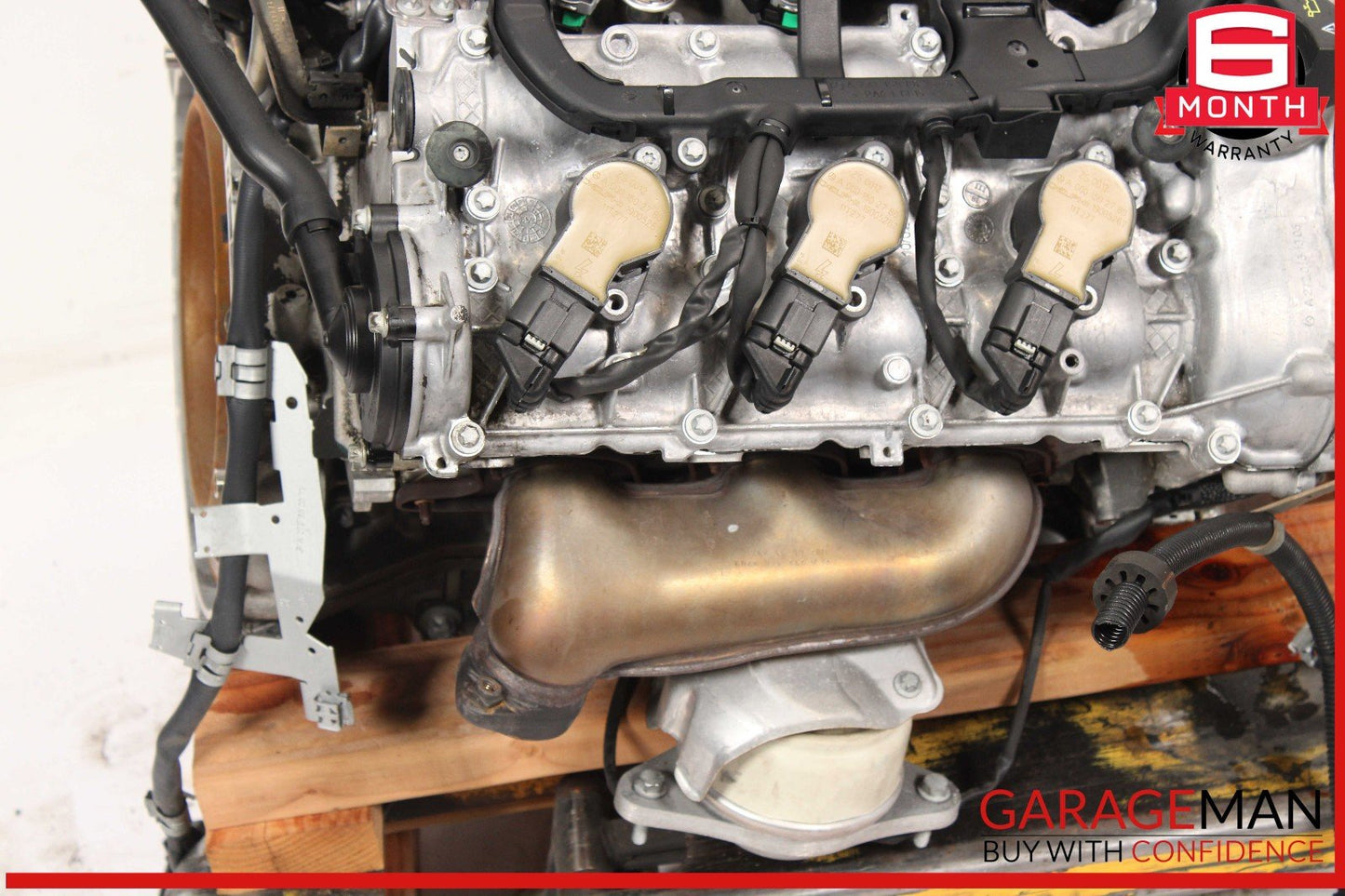 10-12 Mercedes X204 GLK350 3.5L M272 Engine Motor Block Assembly OEM