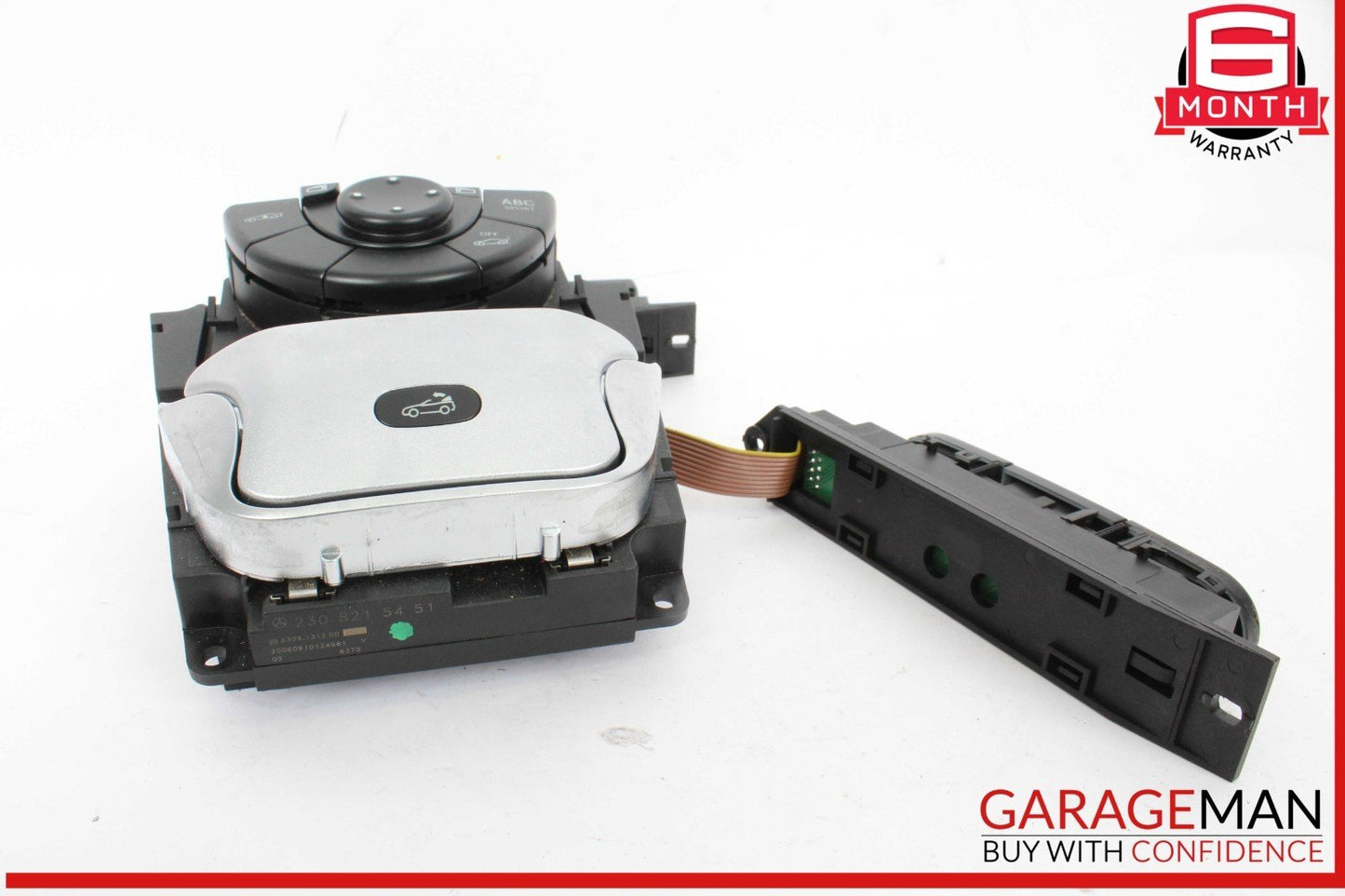 07-12 Mercedes R230 SL550 Convertible Top Roof ABC Mirror Control Switch OEM