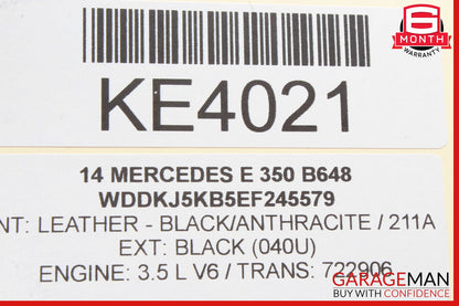 10-20 Mercedes W207 E350 Rear Right Window Regulator Motor 2078200642 OEM