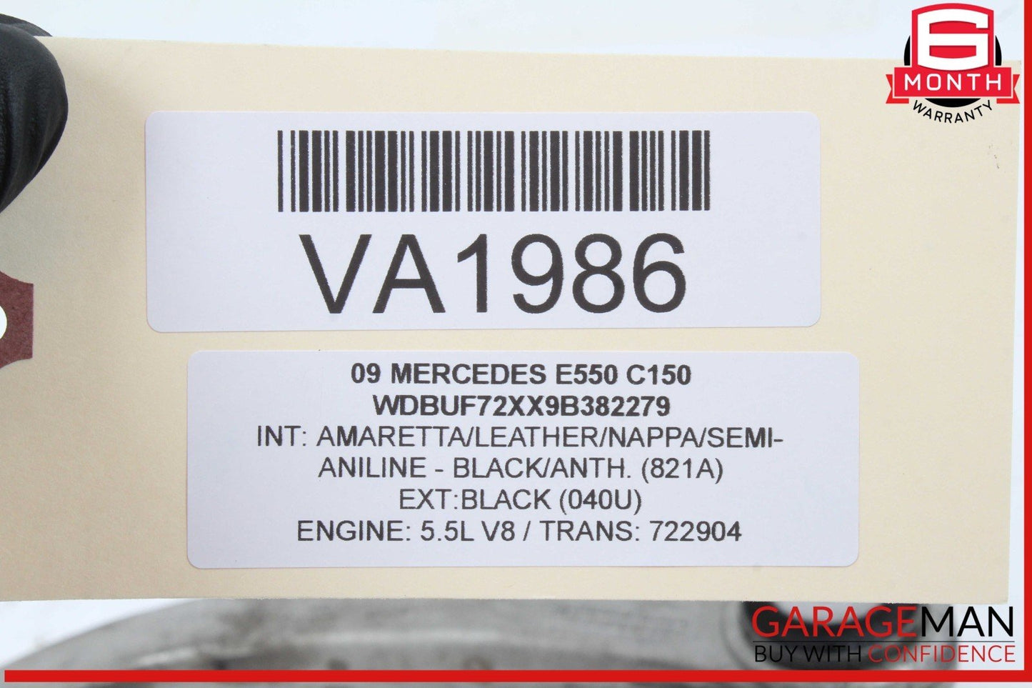 03-11 Mercedes W211 E550 CLS550 SL500 Rear Left Side Upper Lateral Control Arm