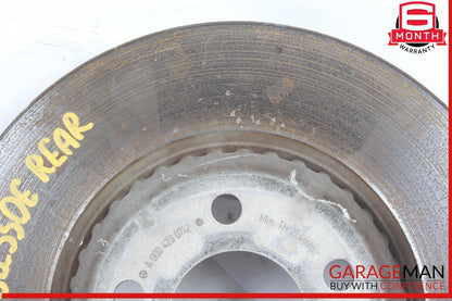 18-20 Mercedes X253 GLC350e Rear Left and Right Side Brake Disc Rotor Set of 2