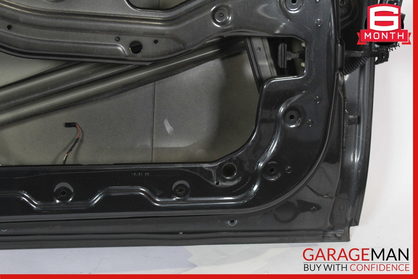 11-16 BMW 550i 535i 528i Front Left Driver Side Door Shell Panel Black OEM