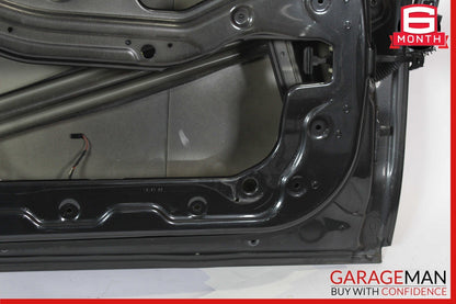 11-16 BMW 550i 535i 528i Front Left Driver Side Door Shell Panel Black OEM