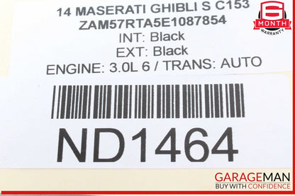 14-17 Maserati Ghibli S M157 Front Left Side Wheel Spindle Knuckle Hub Bearing