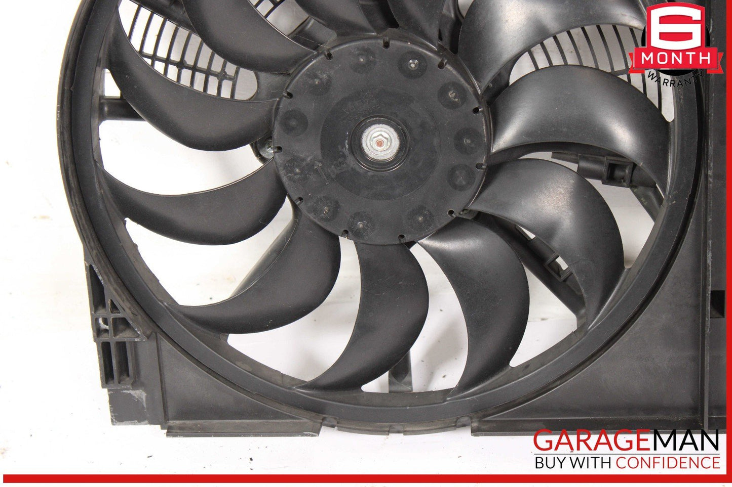 13-17 Nissan Leaf Engine Radiator Cooling Fan Motor Shroud Assy OEM