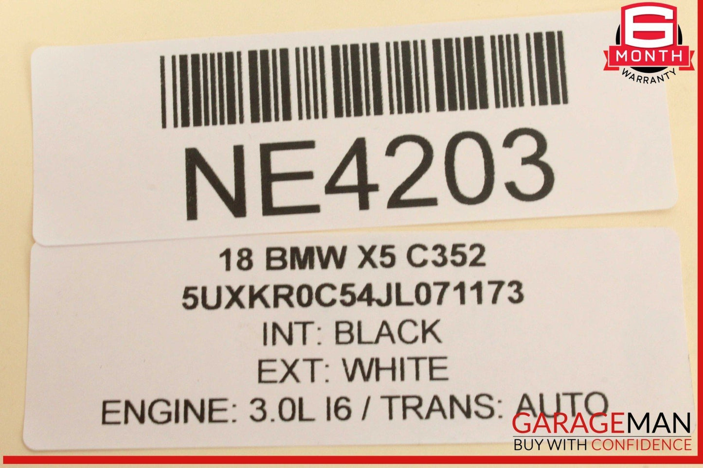 14-18 BMW X5 F15 X6 Rear Right Passenger Side Spindle Knuckle Wheel Hub OEM