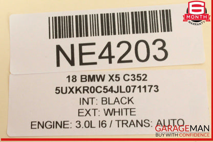 14-18 BMW X5 F15 X6 Rear Right Passenger Side Spindle Knuckle Wheel Hub OEM
