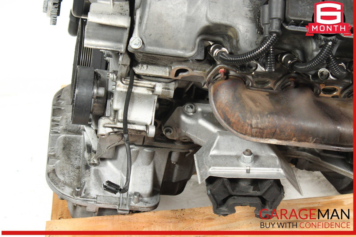 03-05 Mercedes W163 ML350 Engine Motor Block Assembly 3.7L V6 M112 OEM 194k