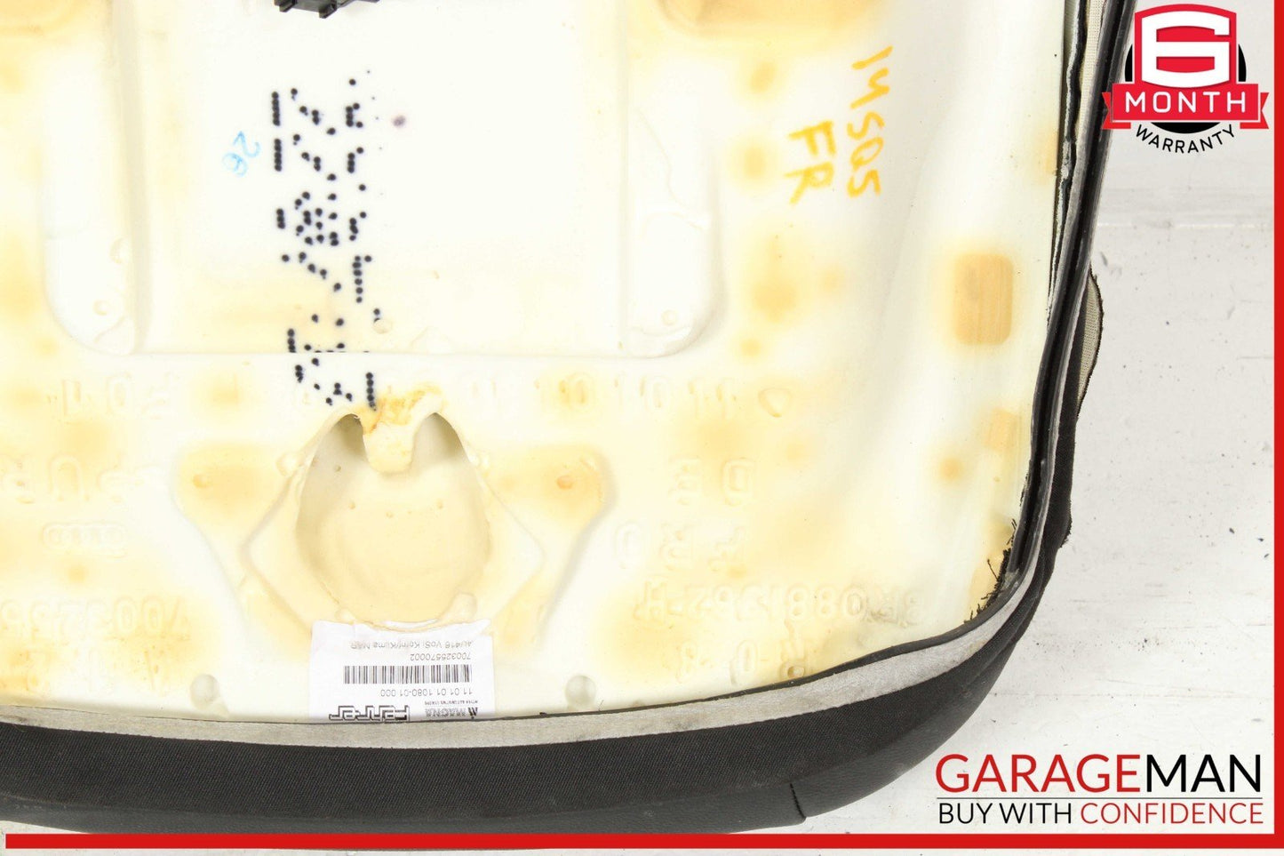 11-17 Audi SQ5 Q5 Front Right Side Lower Seat Bottom Leather Cushion OEM