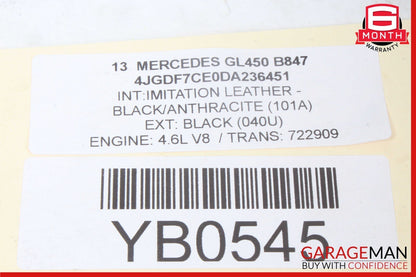 13-16 Mercedes X166 GL450 ML350 ML400 ML550 Instrument Speedometer Cluster OEM