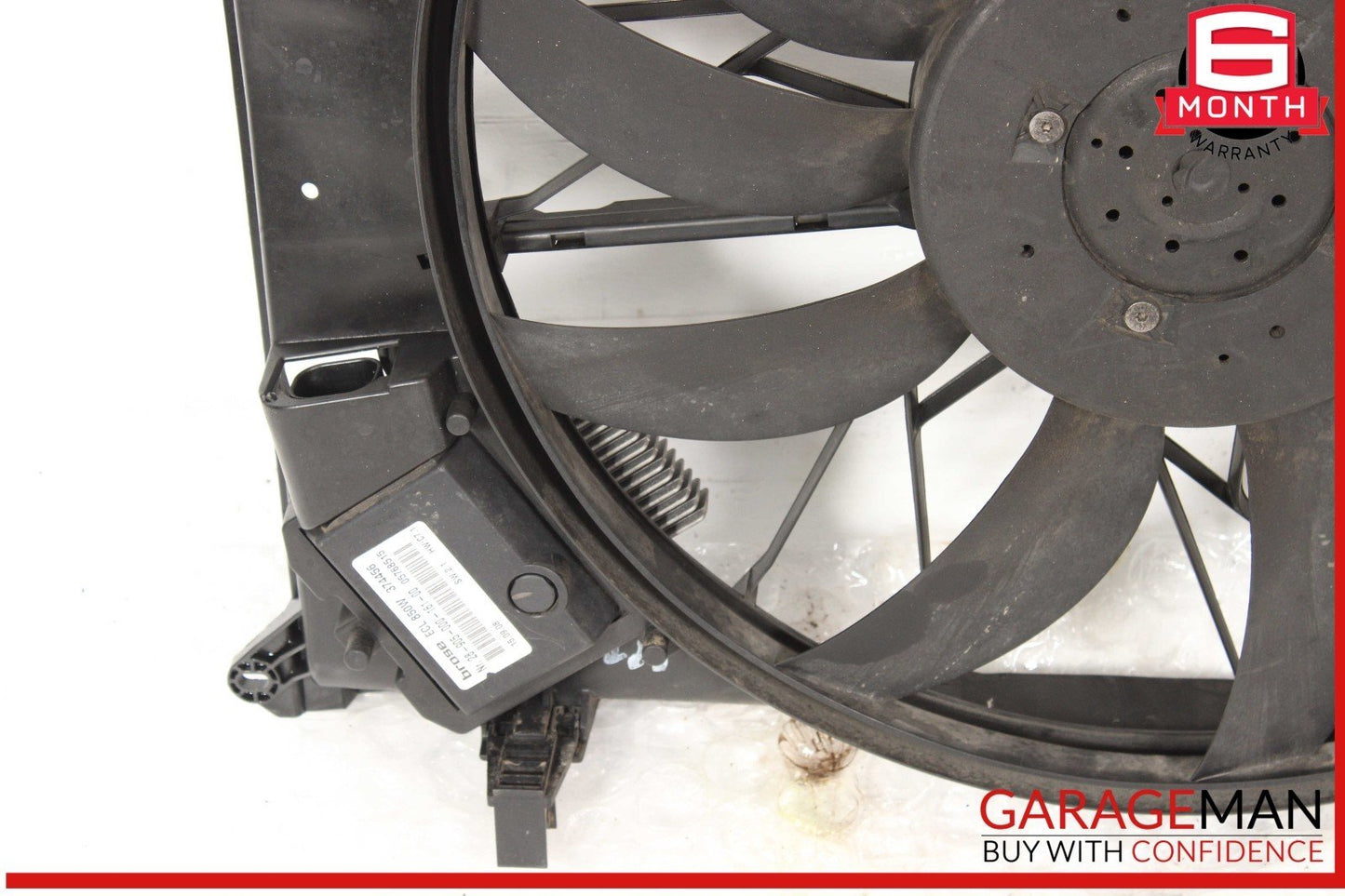 06-13 Mercedes W164 ML350 GL550 Engine Motor Radiator Cooling Fan Assembly OEM