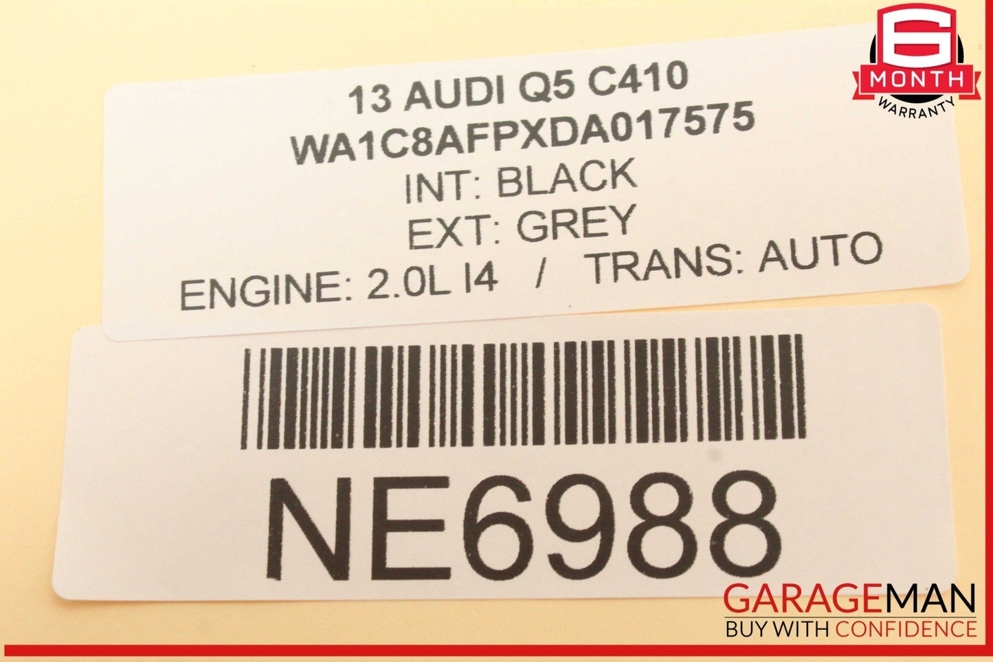 13 Audi Q5 Speedometer Instrument Cluster Gauge 8R0920981D OEM