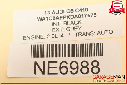 13 Audi Q5 Speedometer Instrument Cluster Gauge 8R0920981D OEM