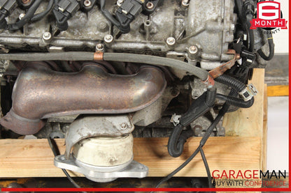 10-11 Mercedes W212 E350 4Matic AWD 3.5L V6 Engine Motor Block Assembly 111k